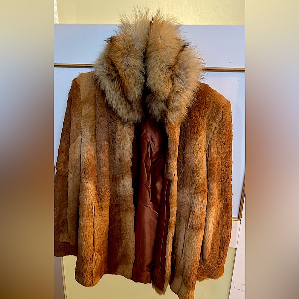 Authentic Vintage Fox Fur Coat
